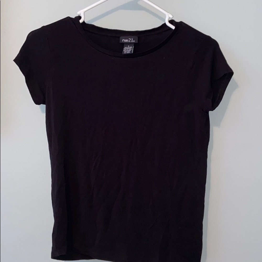 Black Half Sleeve Shirt